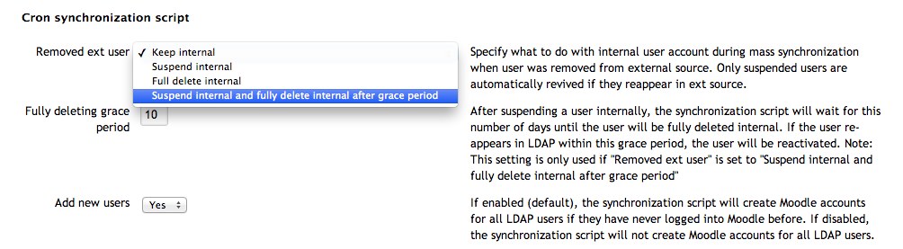 LDAP server (Sync Plus)
