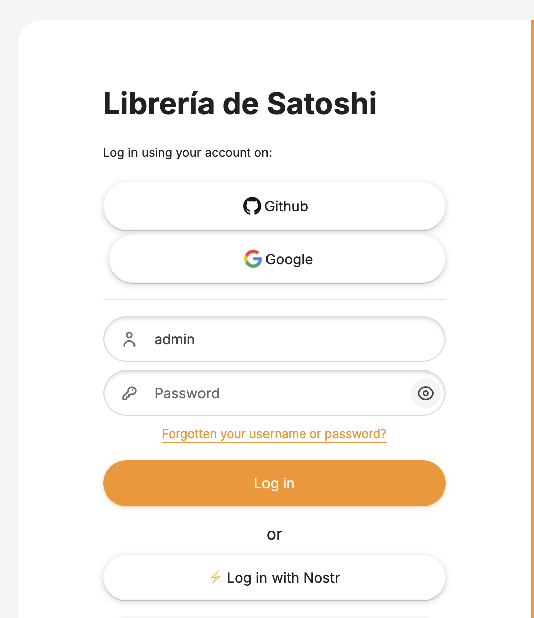 Nostr Authentication