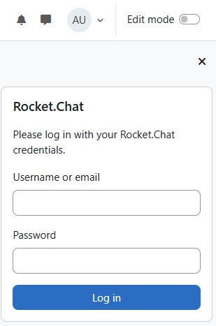Rocket.Chat Integration (Block)
