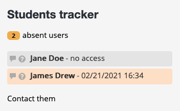 Students Tracker