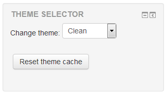 Theme selector