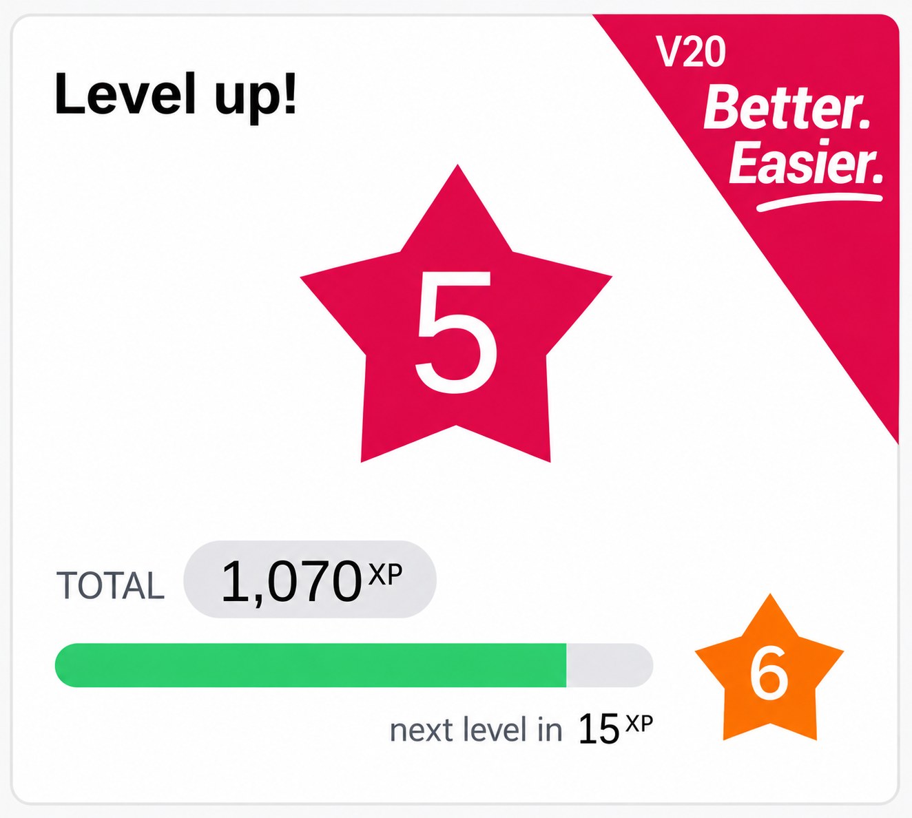 Level Up XP - Gamification 🏅