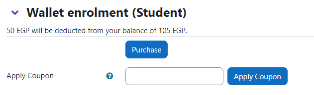 Wallet Enrolment (coupons, payments and all needed restrictions)