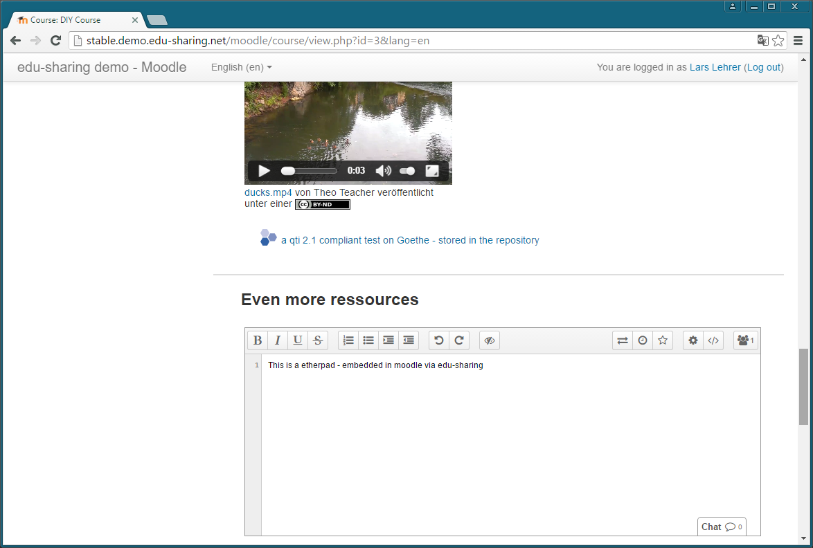 edu-sharing Filter