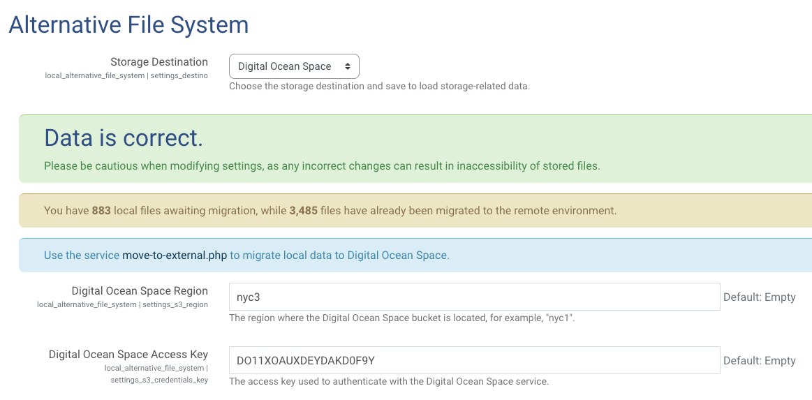 Alternative File System