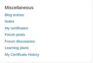 Certificate History