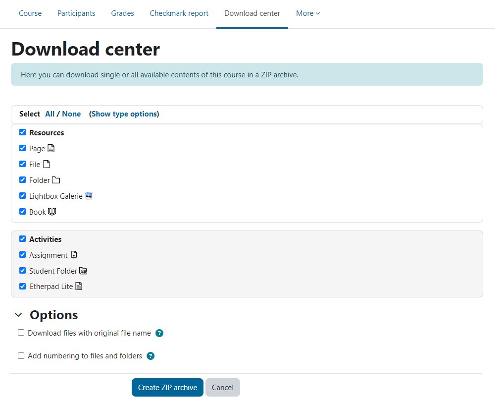 Download Center