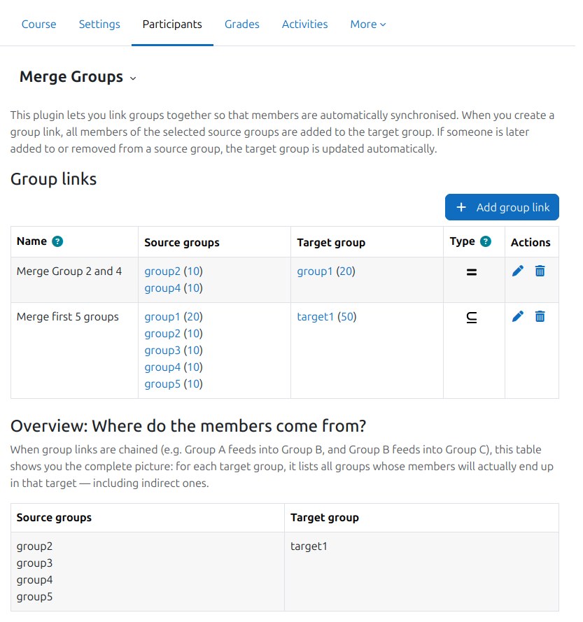 Merge Groups