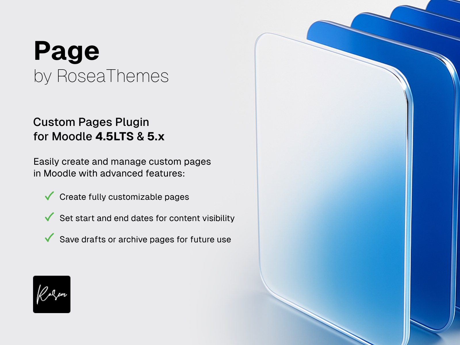 Custom Page by RoseaThemes