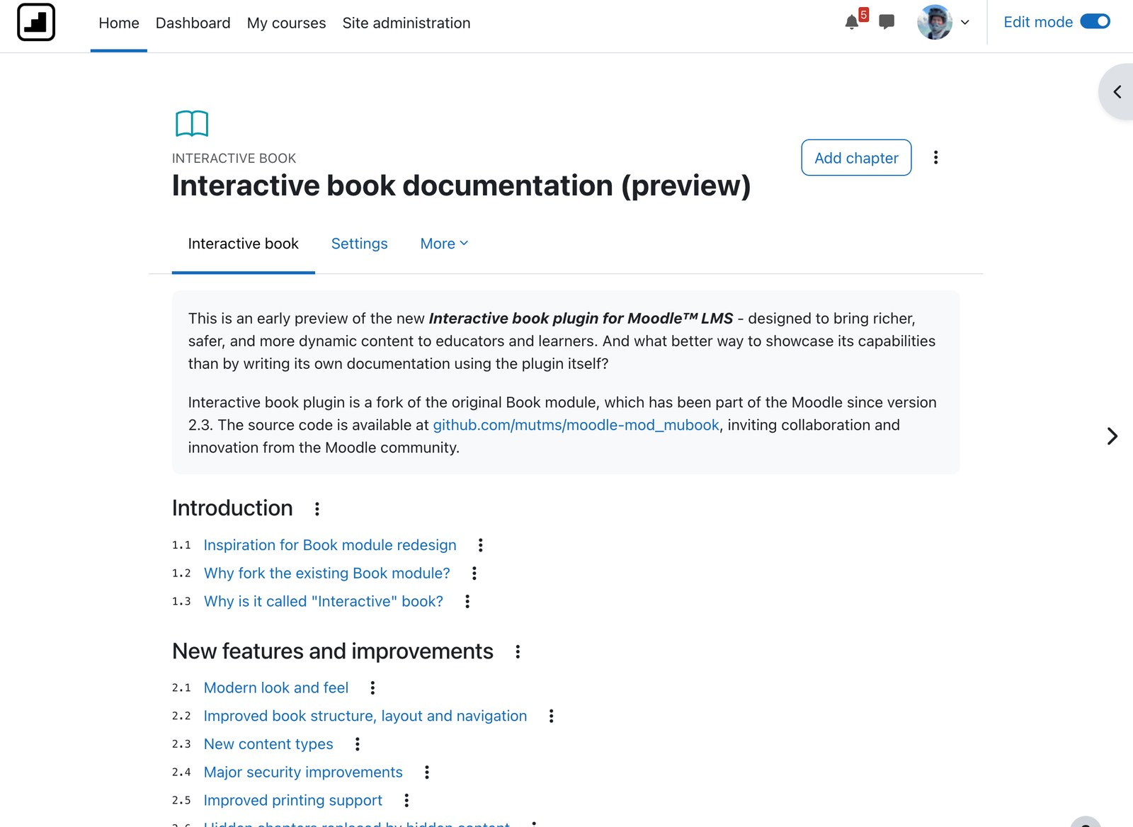 Interactive book