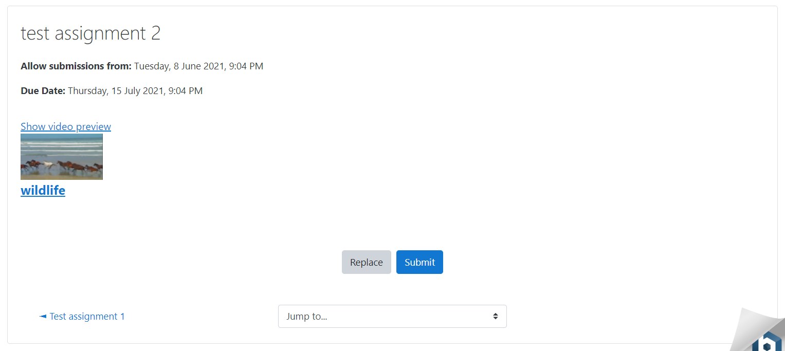 Panopto Student Submission