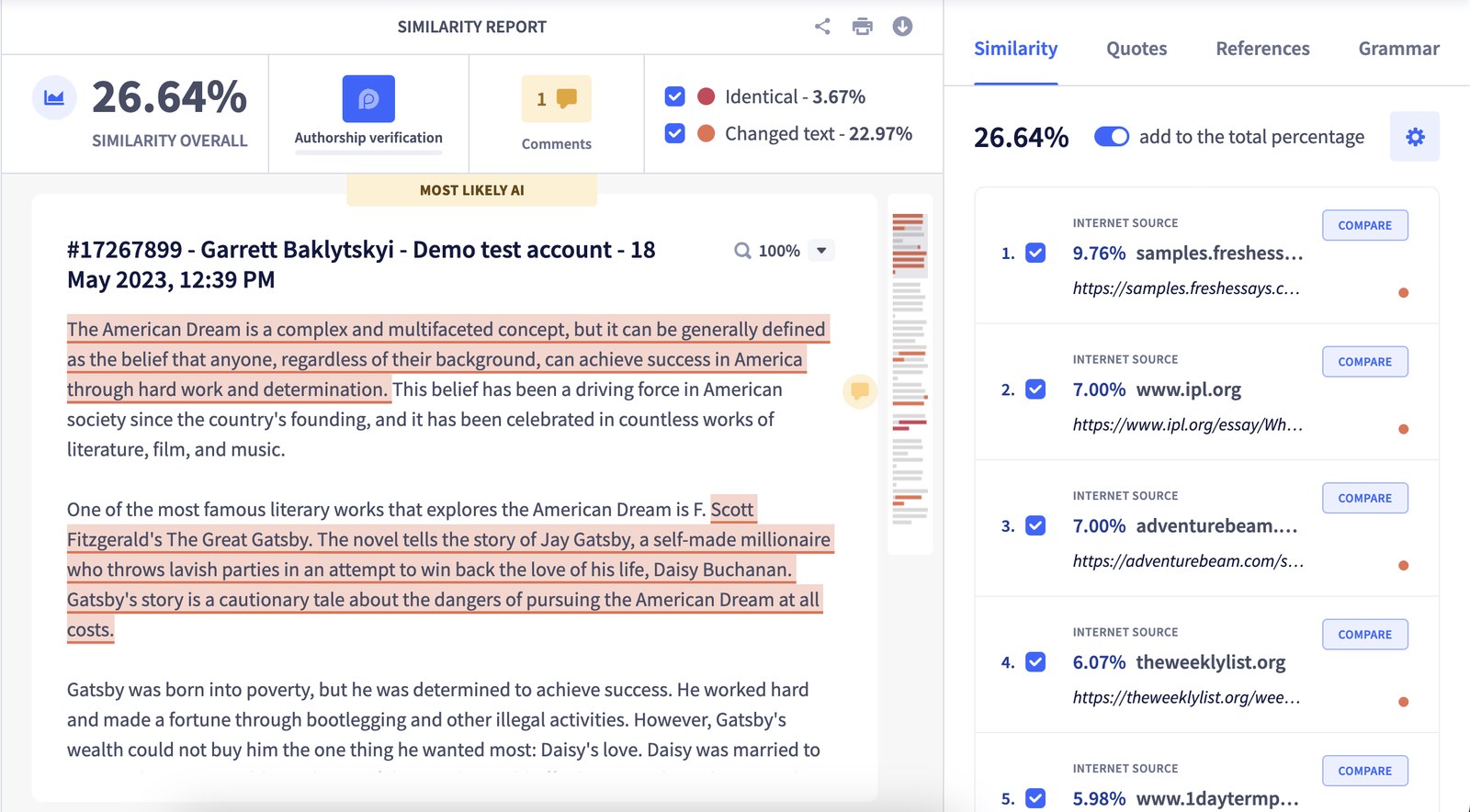 PlagiarismCheck.org plugin