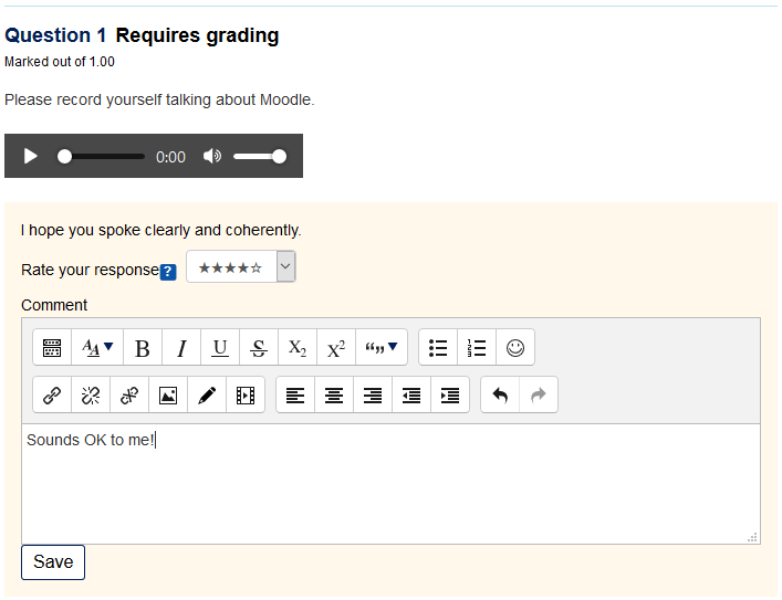 Self-assessment