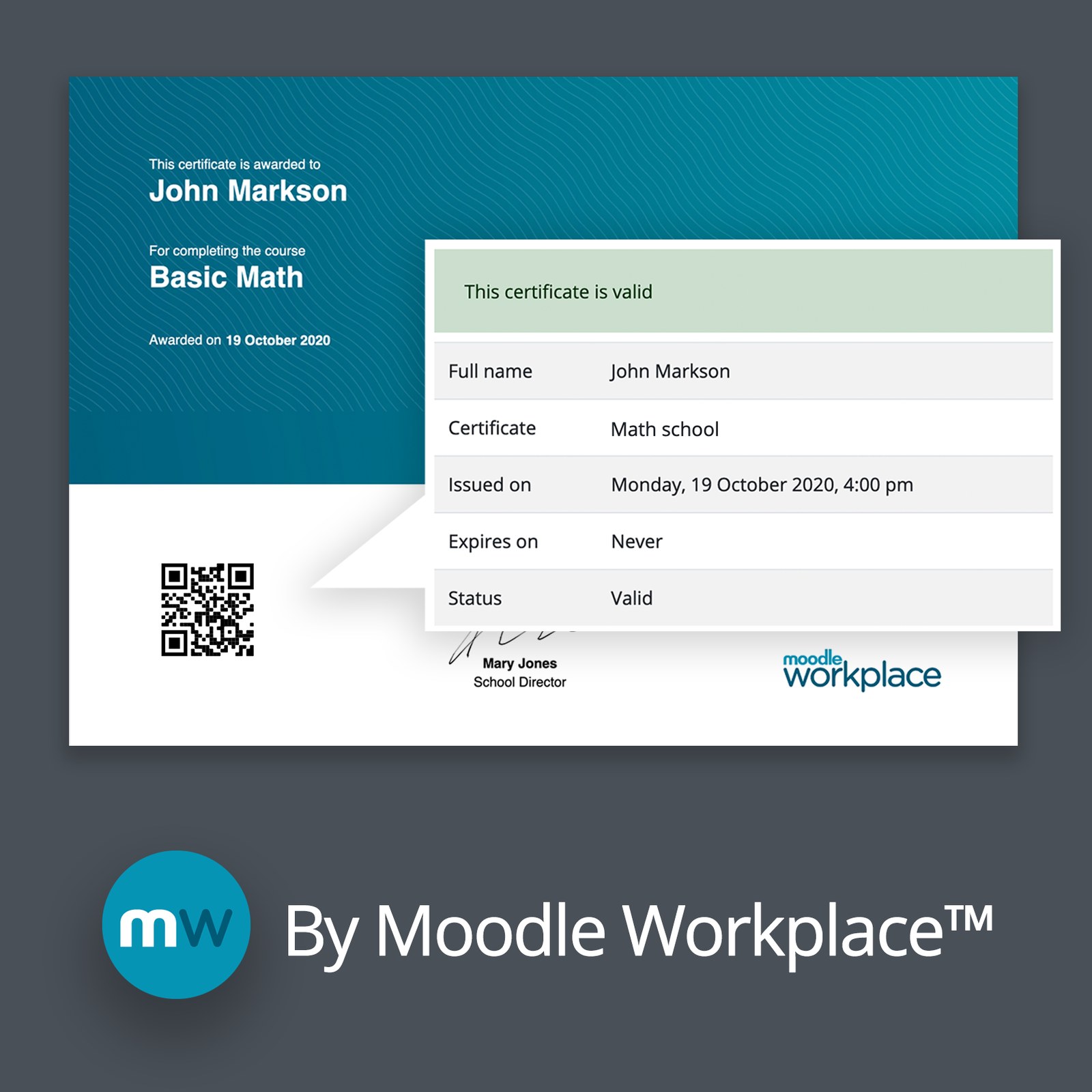 Workplace certificate manager