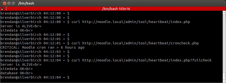 Heartbeat check (eg Nagios / Icinga)