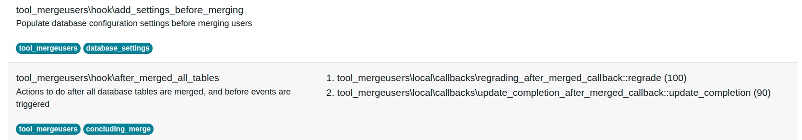 Merge user accounts